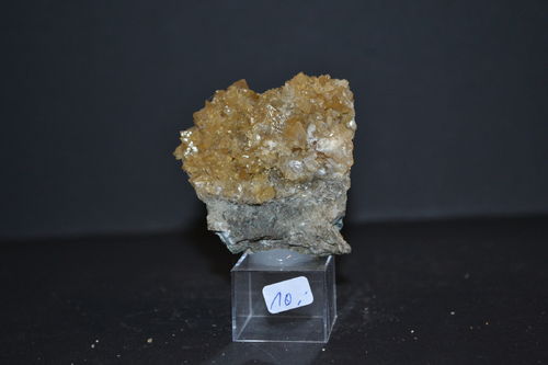 Calcite on gabbro quarry. Bad Harzburg Harz