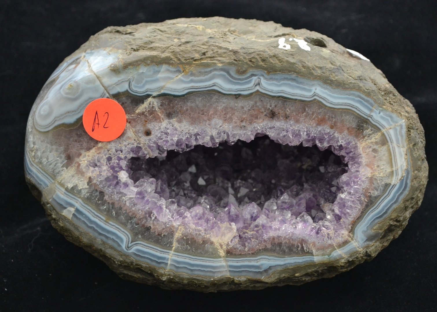 Amethist Amethyst Geode Druse Uruguay