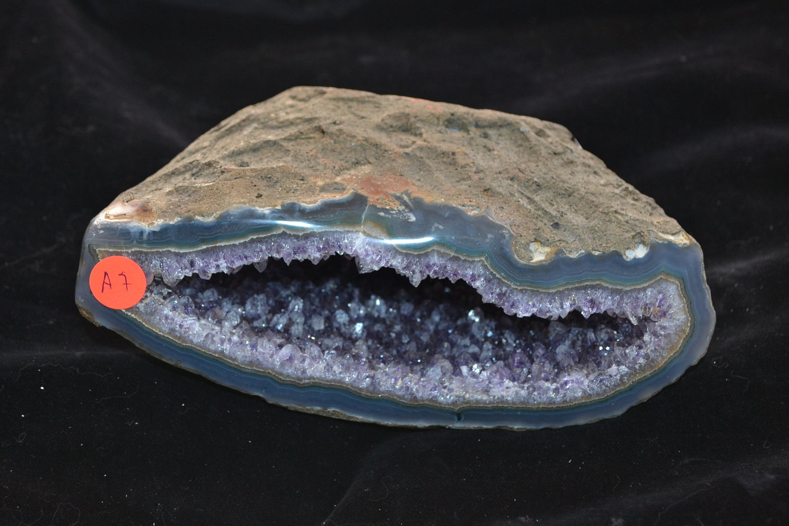 Amethist Amethyst Geode Druse Uruguay