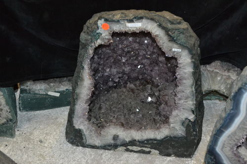 Amethist Amethyst Geode Druse Brazilië