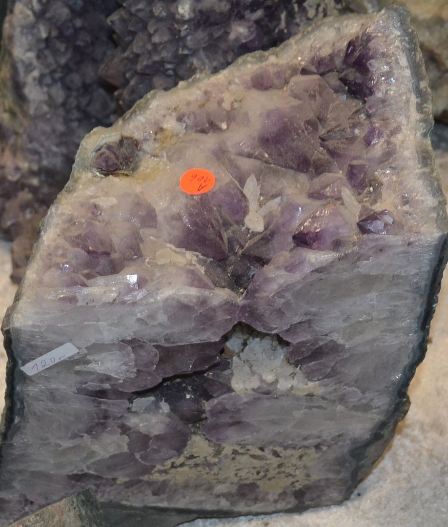Amethyst Geodenbruchstück Natur Brasilien