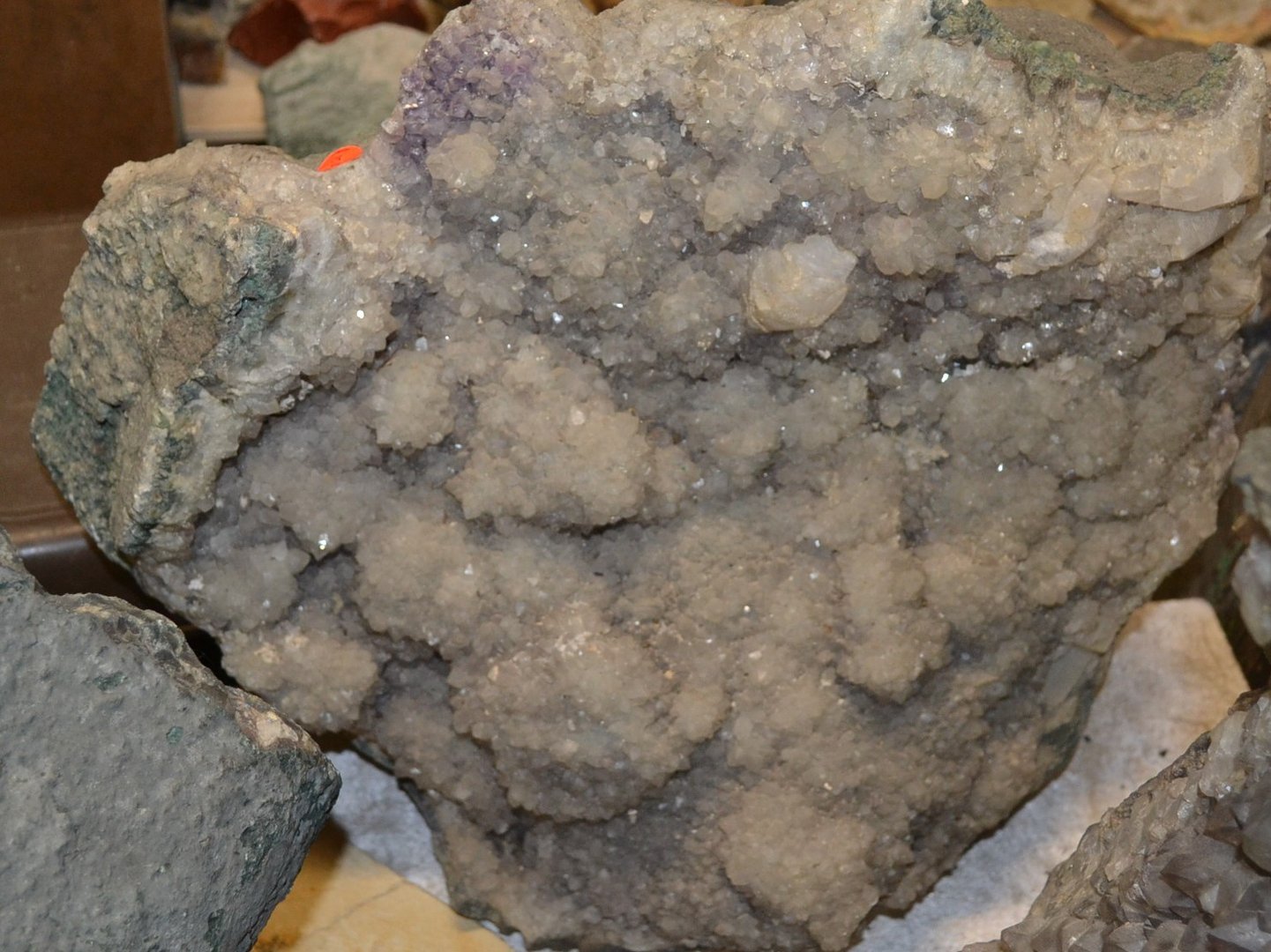 Amethyst Geode Geodenfragment  Natur Brasilien