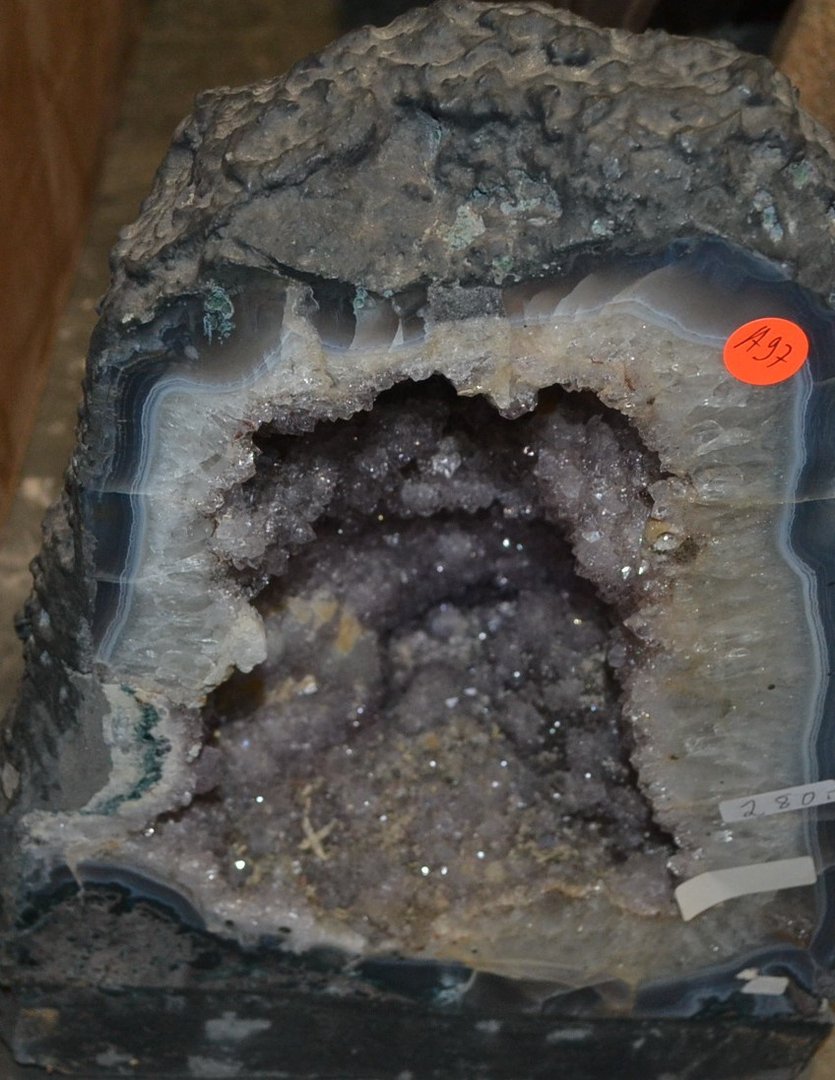 Amethyst  Quartz Geode Druse Brazil