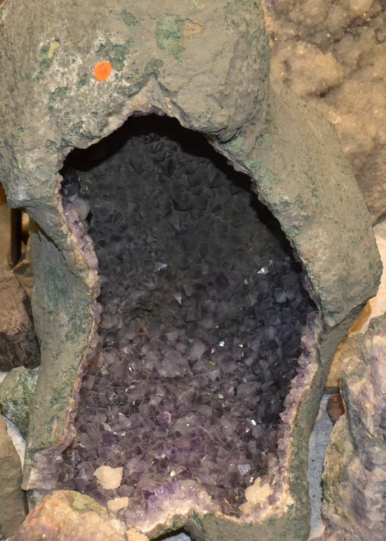 Amethyst Geode Druse Brazil