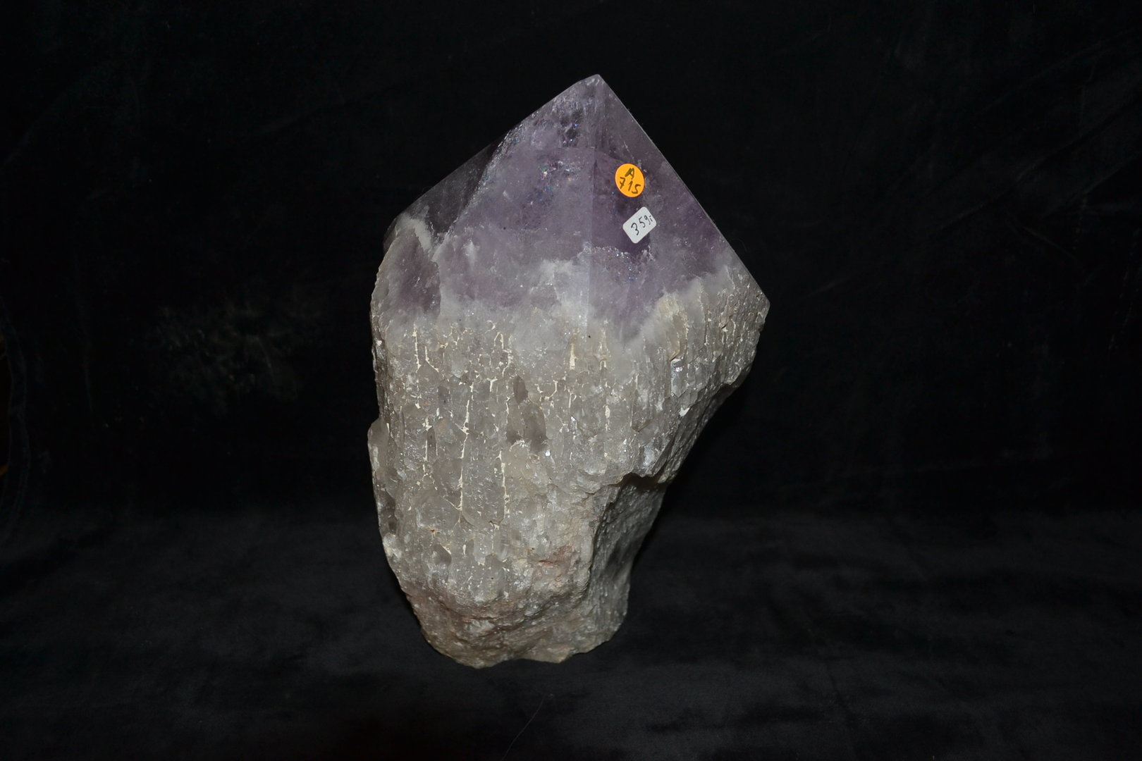 Amethystspitze Naturkristall poliert Brasilien