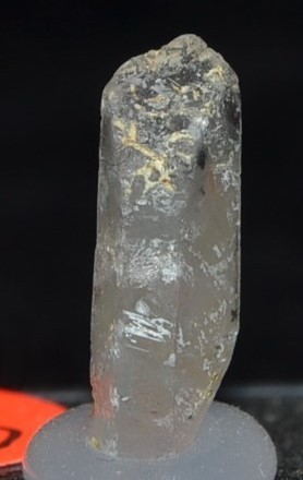 Bergkristall mit Ajoit Messina Mine Südafrika