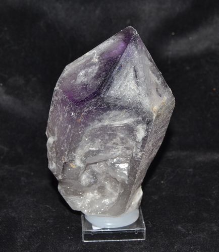 Scepter quartz Smoky quartz on quartz Namibia
