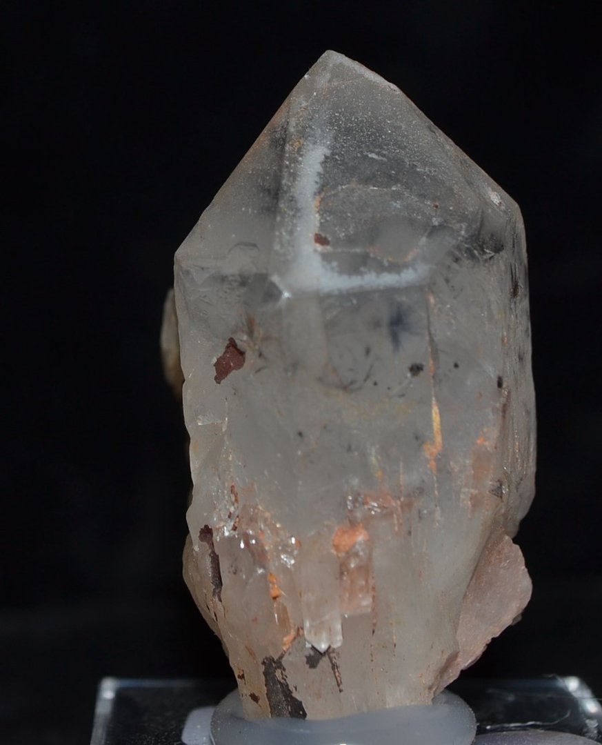 quartz with Hollandit star-shaped  Madagascar