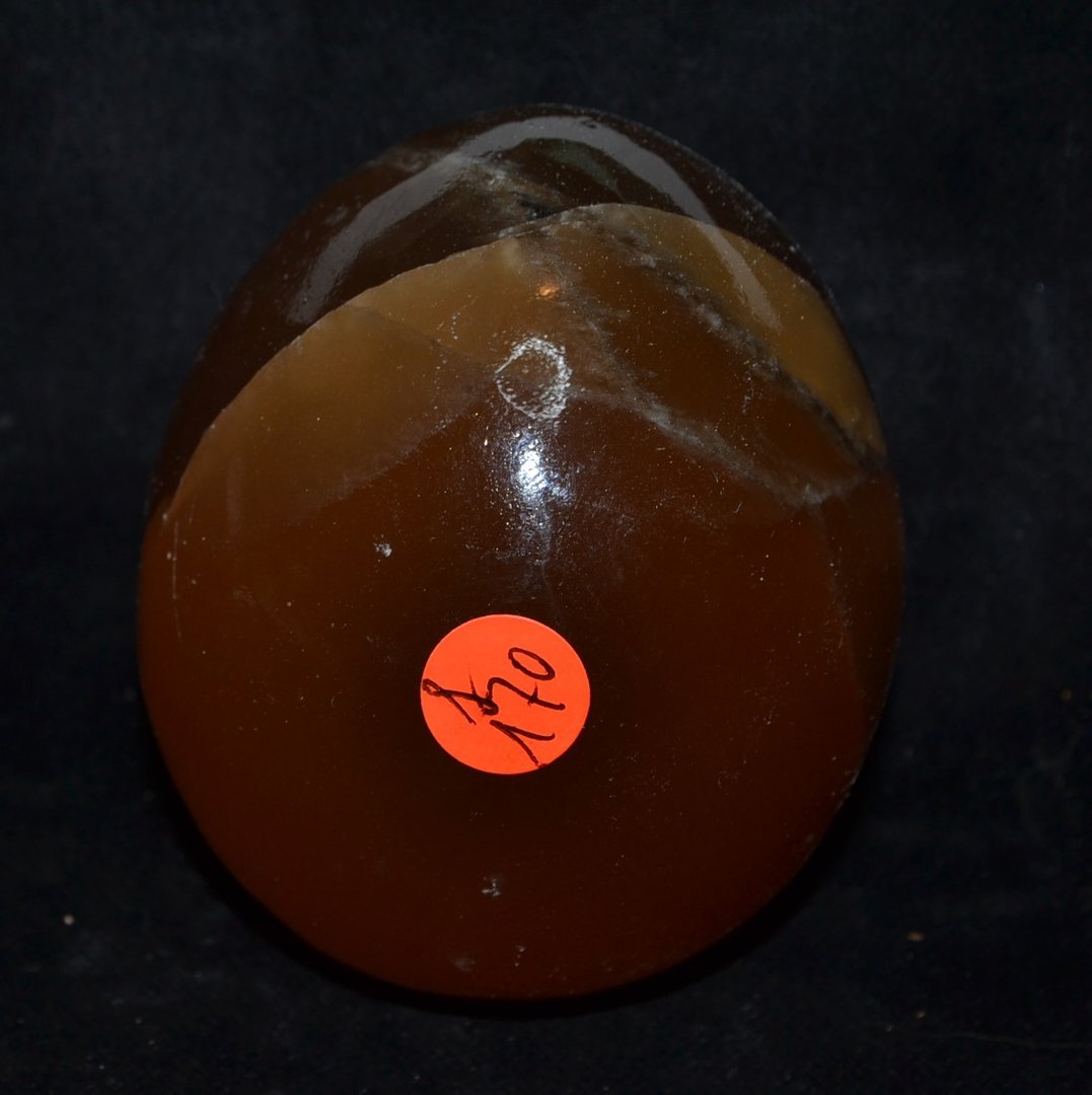 Calcite egg honey-colored Mexico